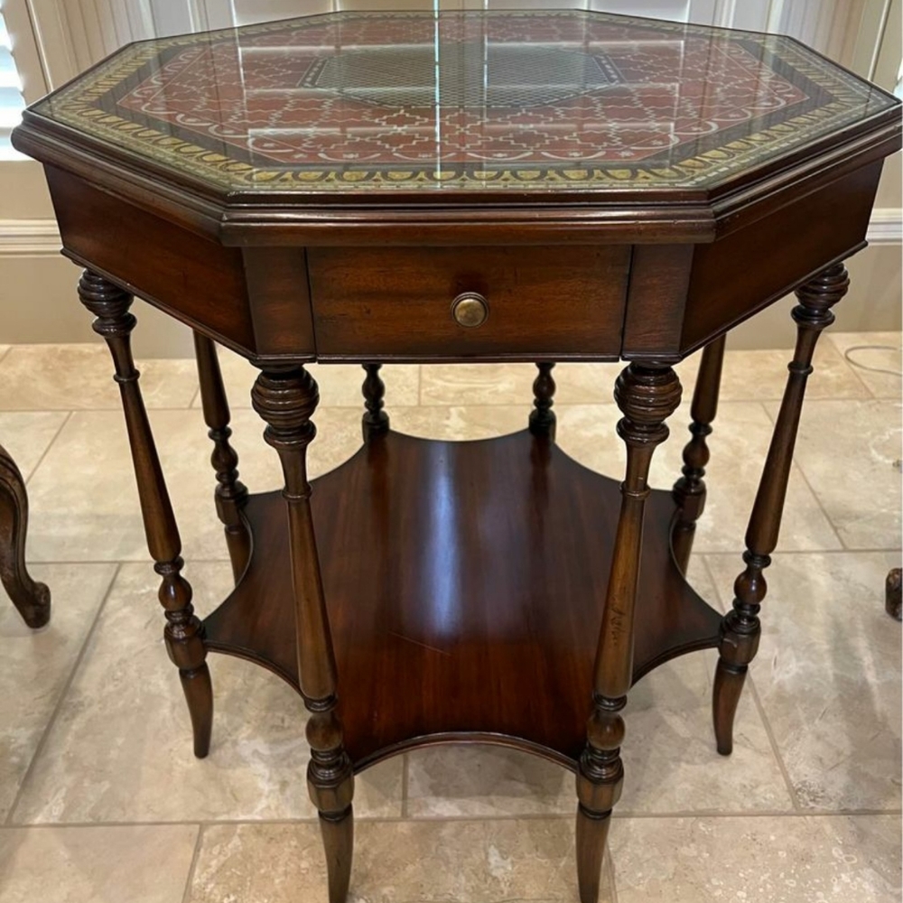 Gorgeous Maitland Smith End Table